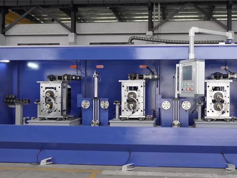What is the working principle of Two High Rolling Machine