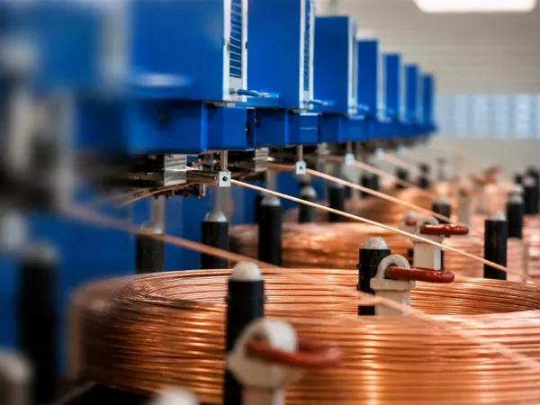 Precision Copper Flat Wire Machine