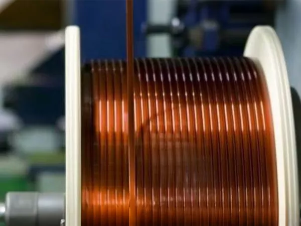 integrated flat wire production line