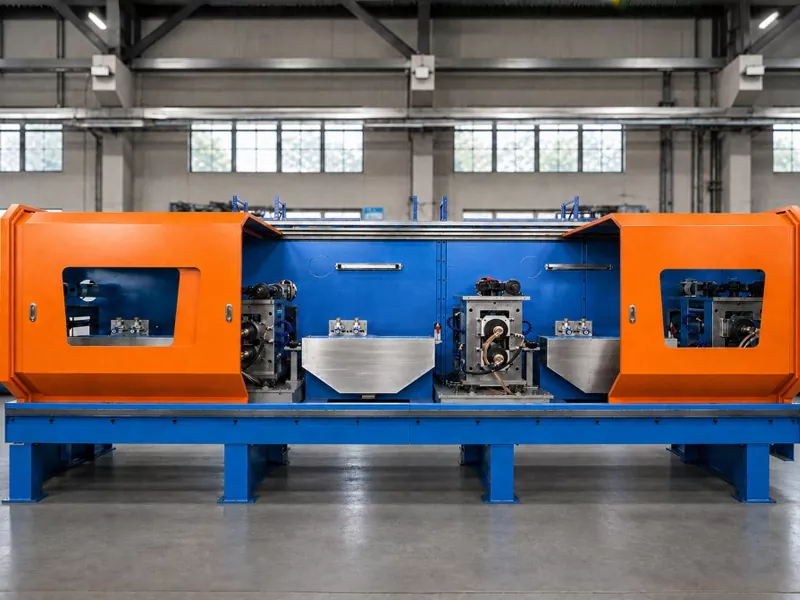 Integrated Drawing and Rolling Line for Precision Copper Flat Wire Integrated Drawing and Rolling Line for Precision Copper Flat Wire